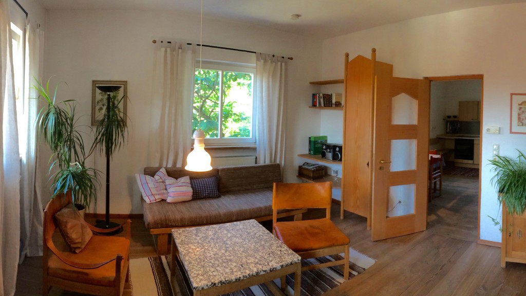 Wohnzimmer Ferienwohnungen Hägler